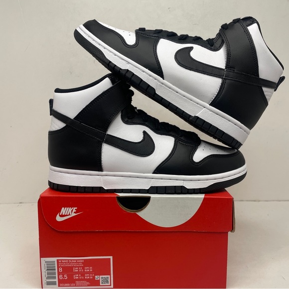 Nike Dunk High WMNS “Panda/Black White” 2023